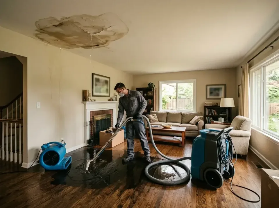 attic-pipe-burst-ceiling-drip-008 — frequently asked questions, Water Damage Restoration & Carpet Care in Bellwood, VA
